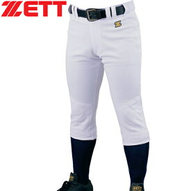 ゼット ZETT メンズ レディース 野球ウェア 練習用パンツ メカパン キルトパンツ ホワイト BU1282QP 1100