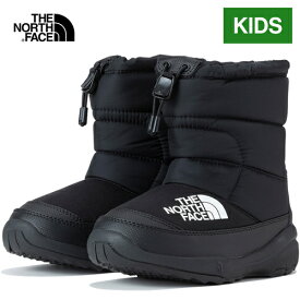 ザ・ノース・フェイス ノースフェイス キッズ ブーツ ヌプシ ブーティ VI K Nuptse Bootie VII TNFブラック NFJ52288 KK スノーブーツ あったか 防寒 撥水加工 雪除け 冬 長靴 スノーシューズ スノーウェア スキーウェア シューズ アウトドア 通園 通学 男の子 女の子 子供