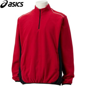 アシックス asics メンズ フリースジャケット FLEECE JACKET レッド 2121A338 600