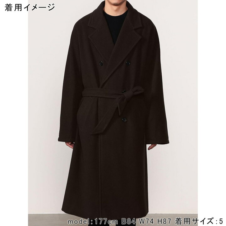 楽天市場】オーシバル ORCIVAL メンズ ウールモッサ ベルテッドコート 