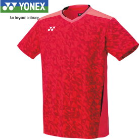 ヨネックス YONEX メンズ ゲームシャツ フィットスタイル シャインレッド 10523 716