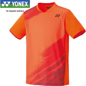 ヨネックス YONEX メンズ レディース ゲームシャツ フィットスタイル オレンジ 10541 005