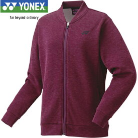 ヨネックス YONEX レディース テニスウェア ジャケット ニットウォームアップシャツ プルーン 58104 583