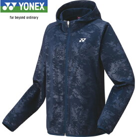 ヨネックス YONEX レディース テニスウェア ジャケット ニットウォームアップパーカー ネイビーブルー 58106 019