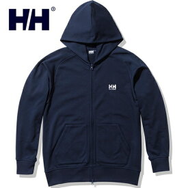 ヘリーハンセン HELLY HANSEN メンズ レディース パーカー HHロゴフルジップスウェットフーディー HH Logo Full-zip Sweat Hoodie ディープネイビー HE32321 DN