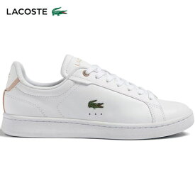 ラコステ LACOSTE レディース スニーカー カーナビプロ BL ホワイト×ピンク 45SFA0083 1Y9