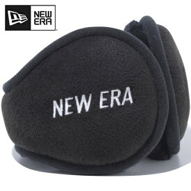 ニューエラ アクセサリー イヤーマフ NEW ERA ロゴ ブラック/ホワイト 12541399 BLK SWHI