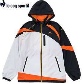 ルコック スポルティフ le coq sportif メンズ ウインドジャケット ブラックオレンジ QTUWJF30SN BKOG
