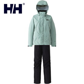 ヘリーハンセン HELLY HANSEN レディース レインウェア ヘリーレインスーツ Helly Rain Suit ヘイズグリーン HOE12311 HG