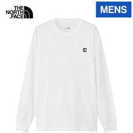 ザ・ノース・フェイス ノースフェイス メンズ 長袖Tシャツ ロングスリーブスモールボックスロゴティー L/S Small Box Logo Tee ホワイト NT32441 W