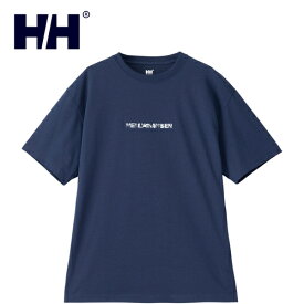 ヘリーハンセン HELLY HANSEN メンズ レディース 半袖Tシャツ ショートスリーブエンブロイダリーロゴティー S/S Embroidery Logo Tee オーシャンネイビー HH62407 ON