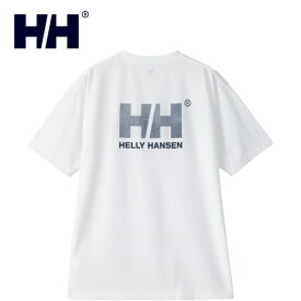 ヘリーハンセン HELLY HANSEN メンズ レディース 半袖Tシャツ ショートスリーブ HHウェーブロゴティー S/S HH Wave Logo Tee クリアホワイト HH62409 CW