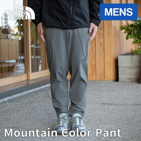 ザ・ノース・フェイス ノースフェイス メンズ ロングパンツ マウンテンカラーパンツ Mountain Color Pant ヒューズボックスグレー NB82310 FG