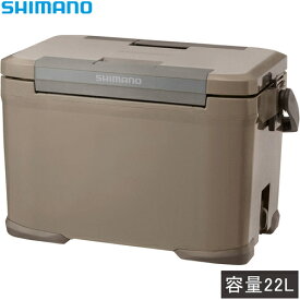 シマノ SHIMANO クーラーボックス アイスボックス プロ ICEBOX PRO モカ NX-022V
