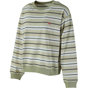 _g DANTON fB[X TVc XgCvOX[uXEFbgTVc WOMEN'S STRIPE LONG SLEEVE T-SHIRT x[W×zCg #DT-C0269 TCB-ST