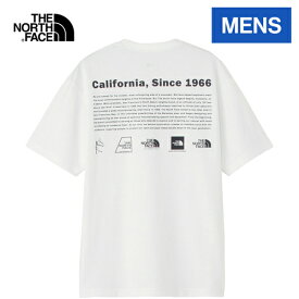 ザ・ノース・フェイス ノースフェイス メンズ 半袖Tシャツ ショートスリーブヒストリカルロゴティー S/S Historical Logo Tee ホワイト NT32407 W