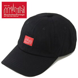 マンハッタンポーテージ Manhattan Portage メンズ レディース ツイルキャップ Twill CAP ブラック MP237