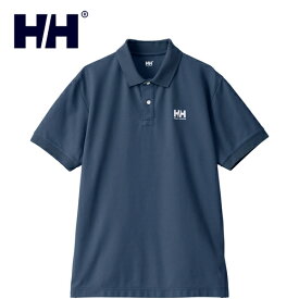 ヘリーハンセン HELLY HANSEN メンズ レディース ポロシャツ ショートスリーブHHロゴポロ S/S HH Logo Polo オーシャンネイビー HH32414 ON