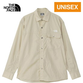 ザ・ノース・フェイス ノースフェイス メンズ レディース 長袖シャツ ロングスリーブヌプシシャツ L/S Nuptse Shirt グラベル NR11961 GL