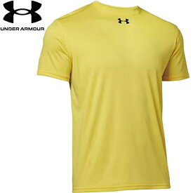 ★セールsale 16％OFF★ アンダーアーマー UNDER ARMOUR メンズ レディース チーム ショートスリーブ シャツ TEAM SHORT SLEEVE SHIRT サンライト/ブラック 1375588 737