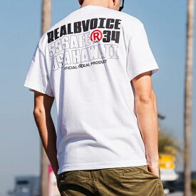 リアルビーボイス RealBvoice メンズ 半袖Tシャツ RBV USA ハワイ Tシャツ RBV USA HAWAII T-SHIRT ホワイト 10451-11791 wt