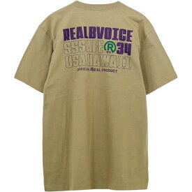 リアルビーボイス RealBvoice メンズ 半袖Tシャツ XXLサイズ RBV USA ハワイ Tシャツ XXL RBV USA HAWAII T-SHIRT サンド/カーキ 10451-11791A snkh