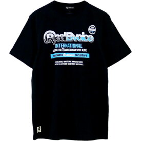 リアルビーボイス RealBvoice メンズ 半袖Tシャツ RBV レイヤード ロゴ Tシャツ RBV LAYERED LOGO T-SHIRT ブラック 10451-11792 bk