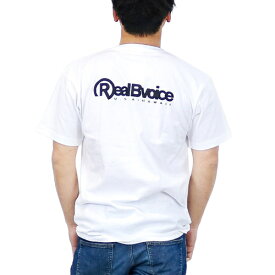 リアルビーボイス RealBvoice メンズ 半袖Tシャツ RBV USA ハワイ ポケット Tシャツ RBV USA HAWAII POCKET T-SHIRT ホワイト 10451-11859 wt