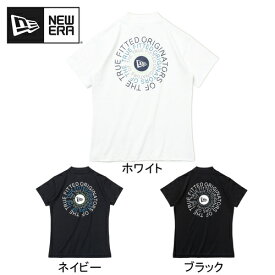 ニューエラゴルフ NEW ERA GOLF レディース 半袖 鹿の子 ミッドネック パフォーマンス Tシャツ Circle OOTTF GFW SS MNT OOTTF