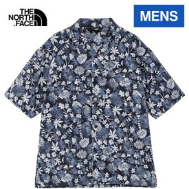 ザ・ノース・フェイス ノースフェイス メンズ 半袖シャツ ショートスリーブアロハベントシャツ S/S Aloha Vent Shirt ヴィンテージサマーネイビー NR22330 VN