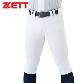 ゼット ZETT メンズ 野球ウェア ユニフォームパンツ ネオステイタス ユニフォーム ショートフィットパンツ ホワイト BU812CP 1100