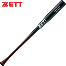 ゼット ZETT 軟式木製バット プロステイタス 薄ダーク×ブラック BWT30484 3719SA