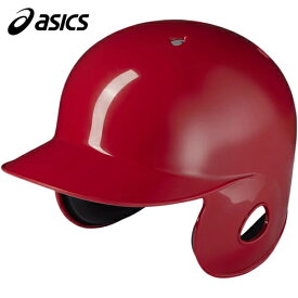 アシックス asics メンズ レディース 軟式バッティングヘルメット480 レッド 3123A691 600