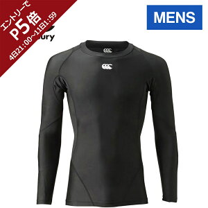 J^x[ CANTERBURY Y Or[ A_[EFA OX[u x[XC[ L/S BASELAYER ubN RG44029 19