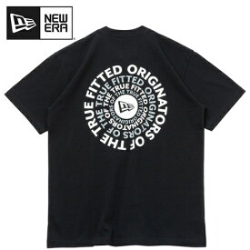 ニューエラ NEW ERA メンズ レディース 半袖Tシャツ 半袖 コットン Tシャツ Circle OOTTF レギュラーフィット ブラック 14121905 BLK