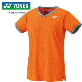 ヨネックス YONEX レディース ウィメンズゲームシャツ ブライトオレンジ 20758 160