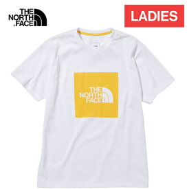 ザ・ノース・フェイス ノースフェイス レディース 半袖Tシャツ ショートスリーブカラードスクエアロゴティー S/S Colored Square Logo Tee サミットゴールド NTW32351 SG