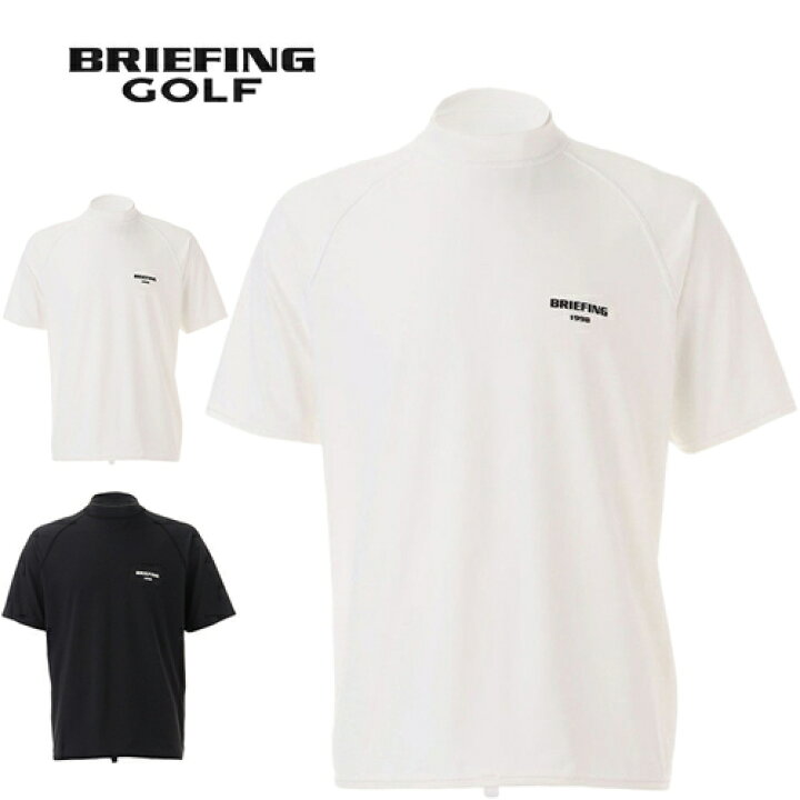 楽天市場】ブリーフィング BRIEFING メンズ 半袖シャツ ロゴ モック 
