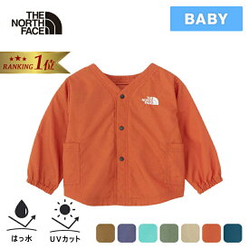 【楽天1位】ザ・ノース・フェイス ノースフェイス ベビー ベビー服 フィールドスモック NPB72302 長袖 幼稚園 子供 撥水加工 女の子 男の子 保育園 お食事 エプロン キッズ 子ども 防水 汚れ防止 子供用 男児 女児 出産祝い