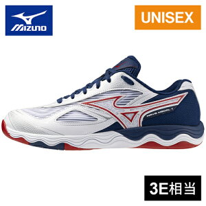 ~Ym MIZUNO Y fB[X 싅V[Y EG[u_7 Ch WAVE MEDAL 7 WIDE zCg×bh×lCr[ 81GA2415 01