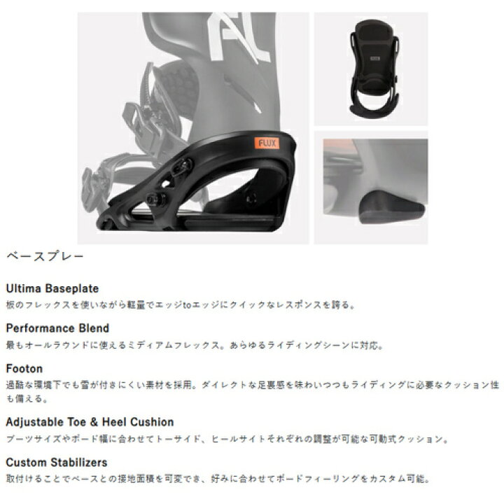 楽天市場】フラックス FLUX メンズ レディース GT ビンディング 
