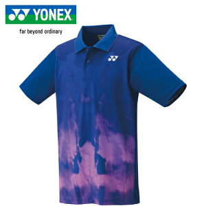 ヨネックス YONEX メンズ レディース ユニ ゲームシャツ ミッドナイトネイビー 10610 472