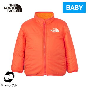 ★10%OFFクーポン 10/24〜10/30★ ★セールsale 22〜23%OFF★ ザ・ノース・フェイス ノースフェイス ベビー コート リバーシブルコージージャケット B Reversible Cozy Jacket TNFオレンジ NYB82444 TO