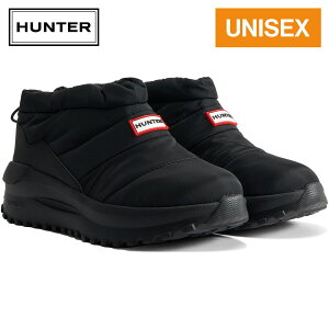 Z[sale 29`31OFF n^[ HUNTER Y fB[X u[c pth gx t[ g[i[ PUFFED TRAVEL FLOW TRAINER ubN UFF7002NYL BLACK