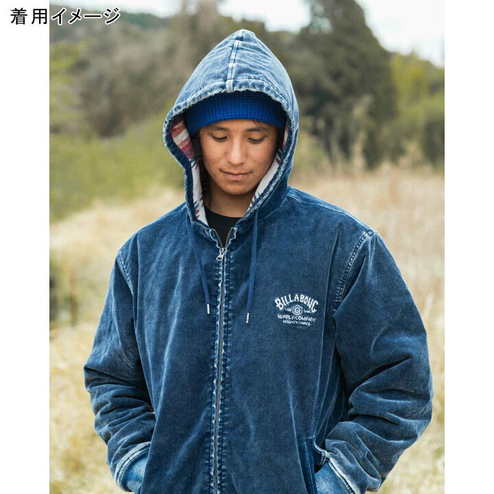 楽天市場】ビラボン BILLABONG メンズ ジャケット インディゴベロア  