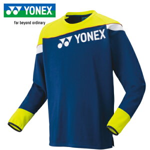 ヨネックス YONEX キッズ バドミントン トレーニングウェア ライトトレーナー サファイアネイビー 31055J 512