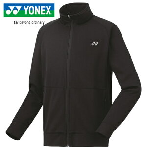 ヨネックス YONEX メンズ レディース バドミントン トレーニングウェア ニットウォームアップシャツ ブラック 51053 007