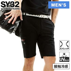 Z[sale 20`26OFF XEB[gC[Y SY32 Y StEFA V[gpc ACX^b` J[SV[c ICE TOUCH CARGO SHORTS ubN SYG-25S046 S-00001