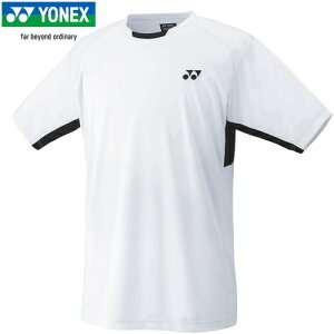 ヨネックス YONEX メンズ レディース ユニゲームシャツ ホワイト 10810 011