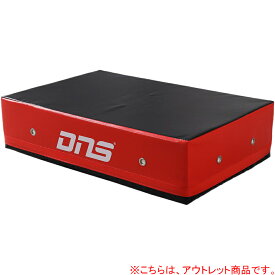 [訳あり]リーディングエッジ LEADING EDGE エクササイズマット DNSコラボ 限定カラー ドロップマット ダンベル マット 60×40cm 厚さ15cm 防音 キズ防止 衝撃吸収 ダンベルミット レッド DNS-M60-T RED